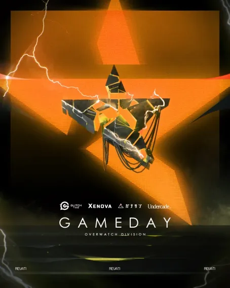 REVATI 試合告知画像 (Overwatch)